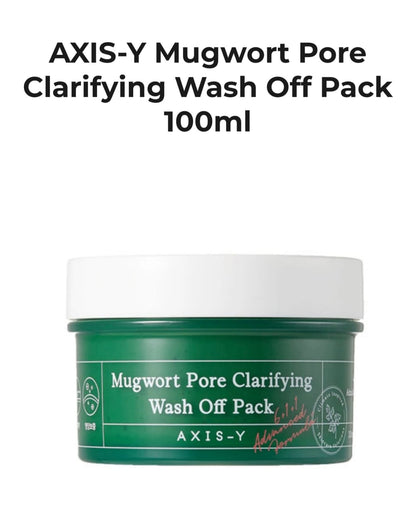 AXIS-Y - MUGWORT PORE CLARIFYING WASH OFF PACK