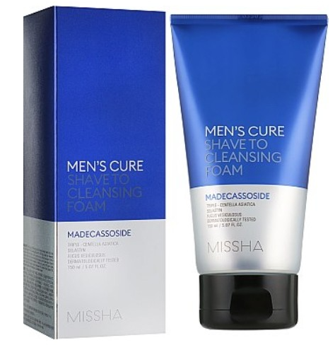 MISSHA - MEN´S CURE SHAVE TO CLEANSING FOAM