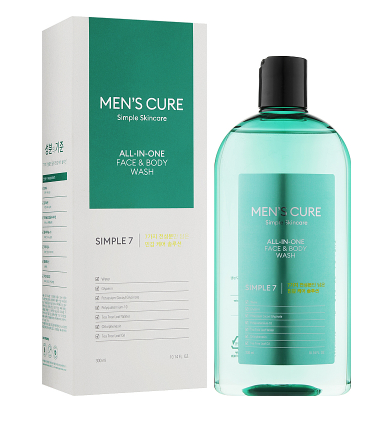 MISSHA - MEN´S CURE 7 ALL IN ONE - FACE & BODY WASH