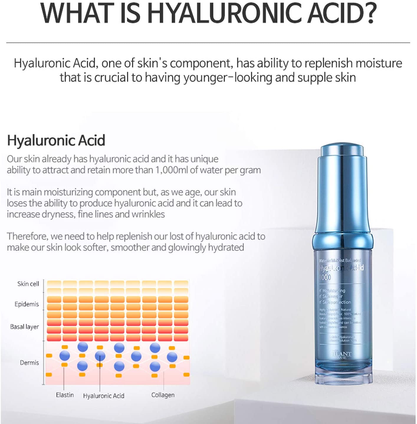 THE PLANT - WATERFALL MOIST HYALURONIC ACID AMPOULE 100