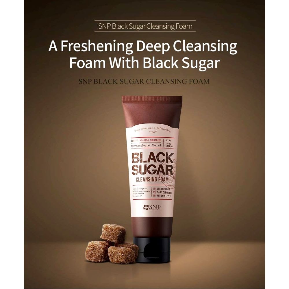 SNP - BLACK SUGAR CLEANSING FOAM