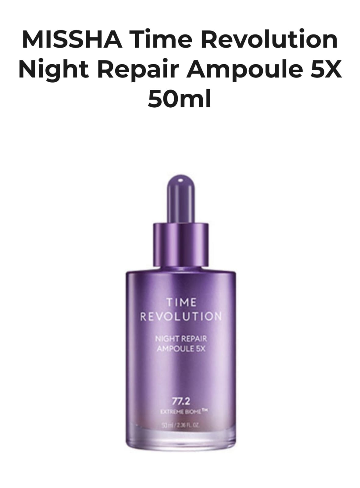 MISSHA - TIME REVOLUTION NIGHT REPAIR AMPOULE