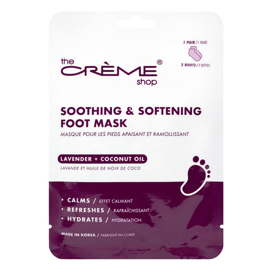 THE CREME SHOP - SOOTHING & SOFTENING FOOT MASK